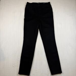 Black Skinny Jeans High Rise Dark Academia Quiet Luxury Wardrobe Staple